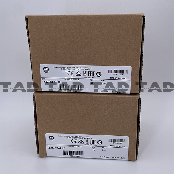Allen-Bradley 1783-ETAP1F 3-PORT ENET/IP TAP - 2 TP/1 FIBER
