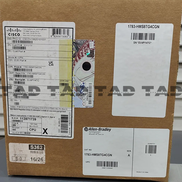 Allen-Bradley 1783-HMS8TG4CGN Stratix 5400 12 Port Managed Switch