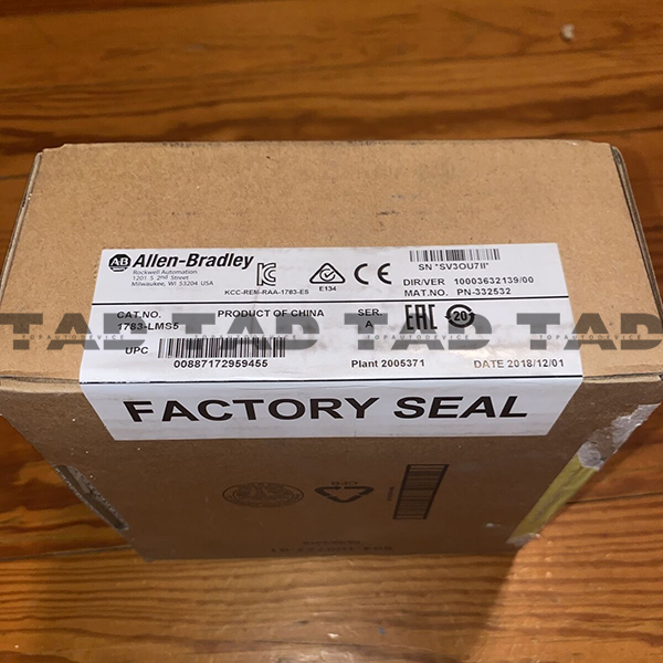 Allen-Bradley 1783-LMS5 Stratix2500 5Port Lightly Managed Switch