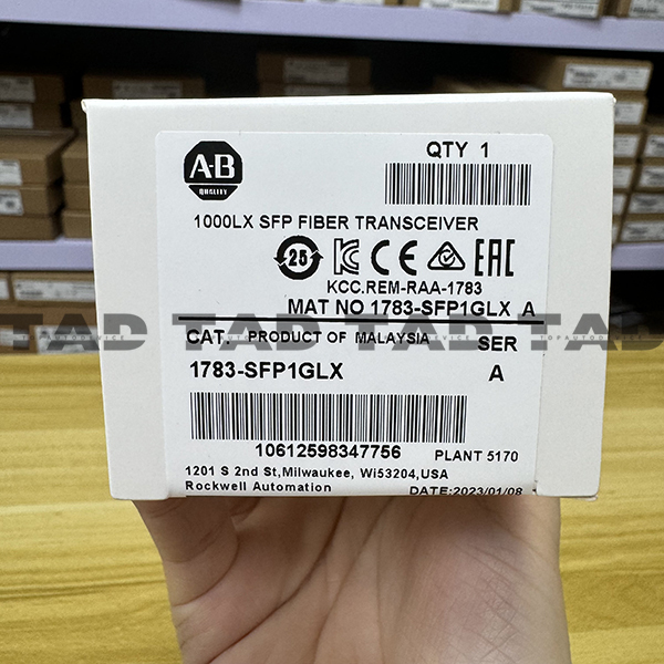 Allen-Bradley 1783-SFP1GLX 1000LX SFP Fiber Transceiver