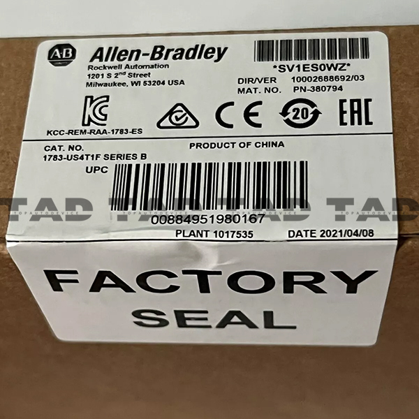 Allen-Bradley 1783-US4T1F Stratix 2000 4T+1F Port Unmanaged Switch