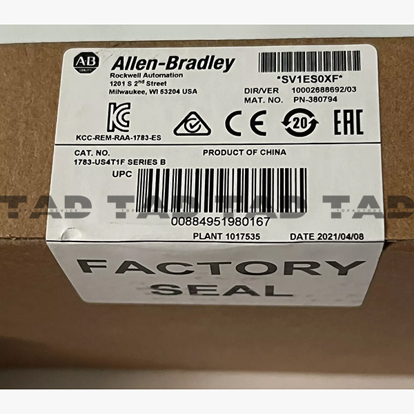 Allen-Bradley 1783-US4T1F Stratix 2000 4T+1F Port Unmanaged Switch