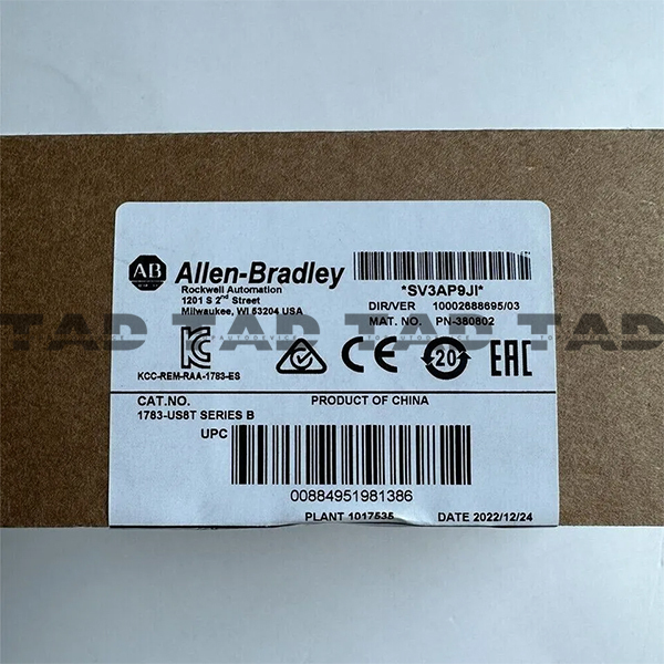 Allen-Bradley 1783-US8T Stratix 2000 8T Port Unmanaged Switch