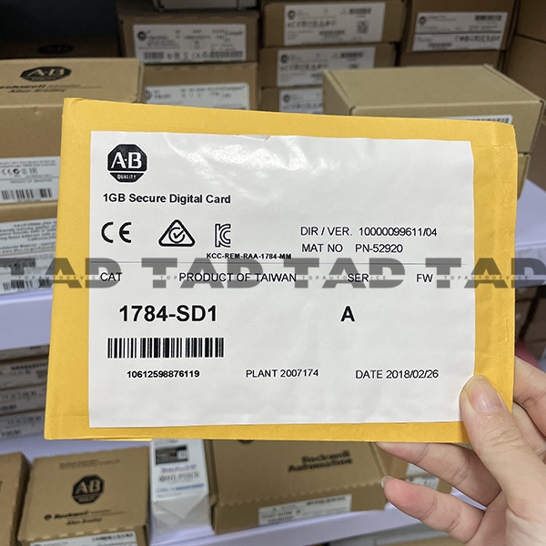 Allen-Bradley 1784-SD1 Industrial 1GB Secure Digital Card