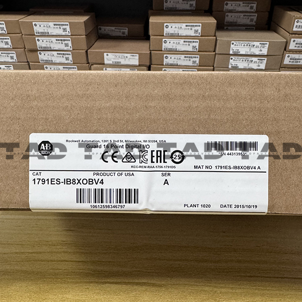 Allen-Bradley 1791ES-IB8XOBV4 Guard I/O 16 Point Digital I/O