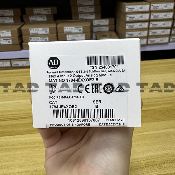 Allen-Bradley 1794-IE4XOE2 Flex 4 Input 2 Output Analog Module
