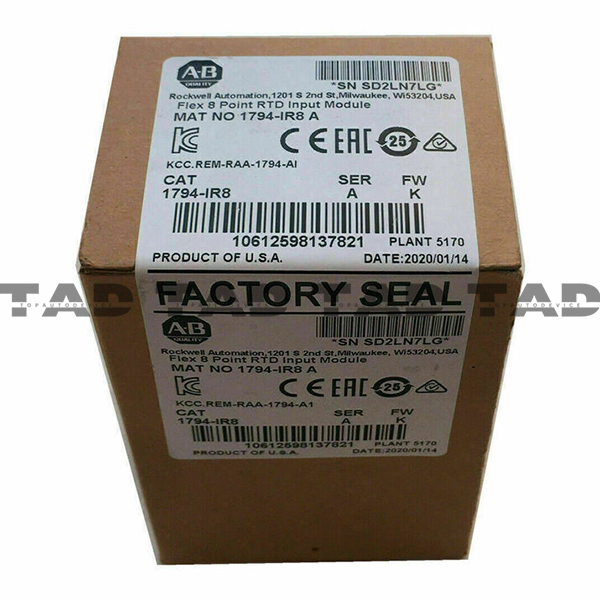 Allen-Bradley 1794-IR8 Flex 8 Point RTD Input Module