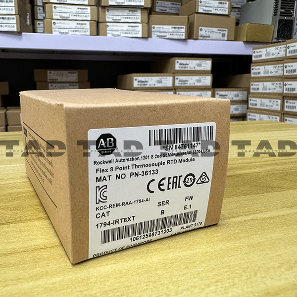 Allen-Bradley 1794-IRT8XT Flex XT 8 Point Thermocouple RTD Module