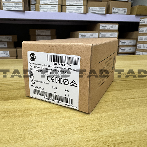 Allen-Bradley 1794-IRT8XT Flex XT 8 Point Thermocouple RTD Module