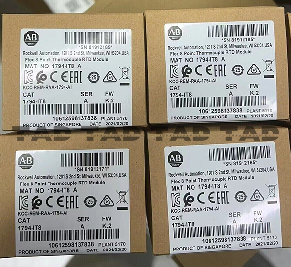 Allen-Bradley 1794-IT8 Flex 8 Thermocouple Input Module