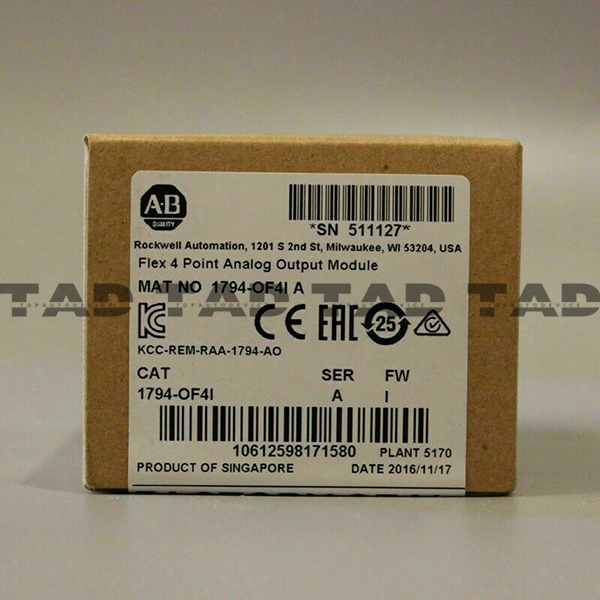 Allen-Bradley 1794-OF4I Flex 4 Point Analog Output Module