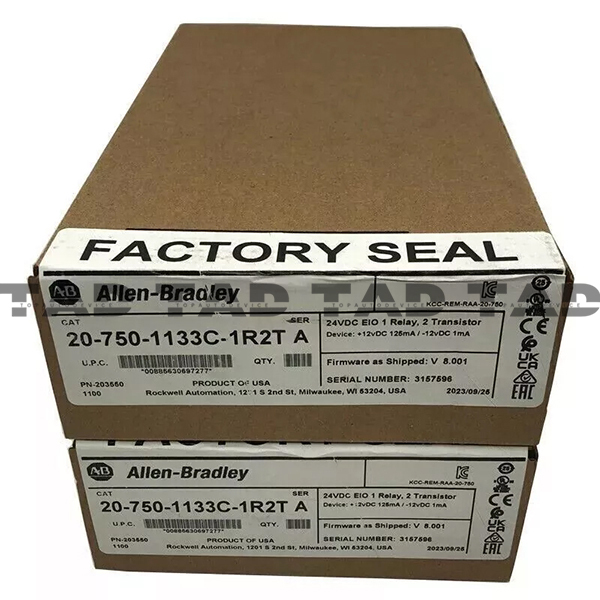 Allen-Bradley 20-750-1133C-1R2T PowerFlex 750 Series 24V DC EIO 11 Kit