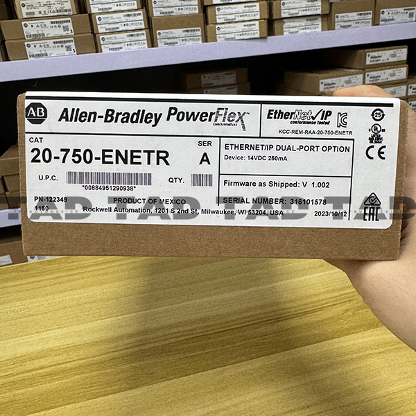 Allen-Bradley 20-750-ENETR PowerFlex 750 EtherNet-IP Adapter