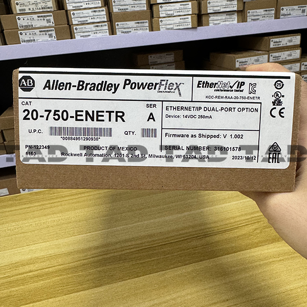 Allen-Bradley 20-750-ENETR PowerFlex 750 EtherNet-IP Adapter