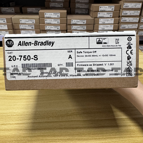 Allen-Bradley 20-750-S PowerFlex 750 SAFE Torque-Off Opt module