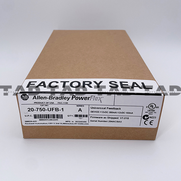 Allen-Bradley 20-750-UFB-1 PowerFlex 750 Univ Fdbk Option module