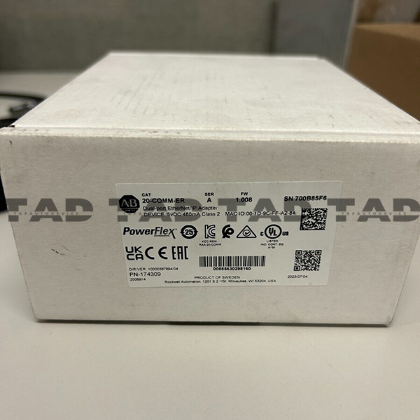 Allen-Bradley 20-COMM-ER Dual-port EtherNet/IP Adapter