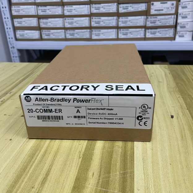 Allen-Bradley New 20-COMM-ER EtherNet Adapter Module Free Shipping