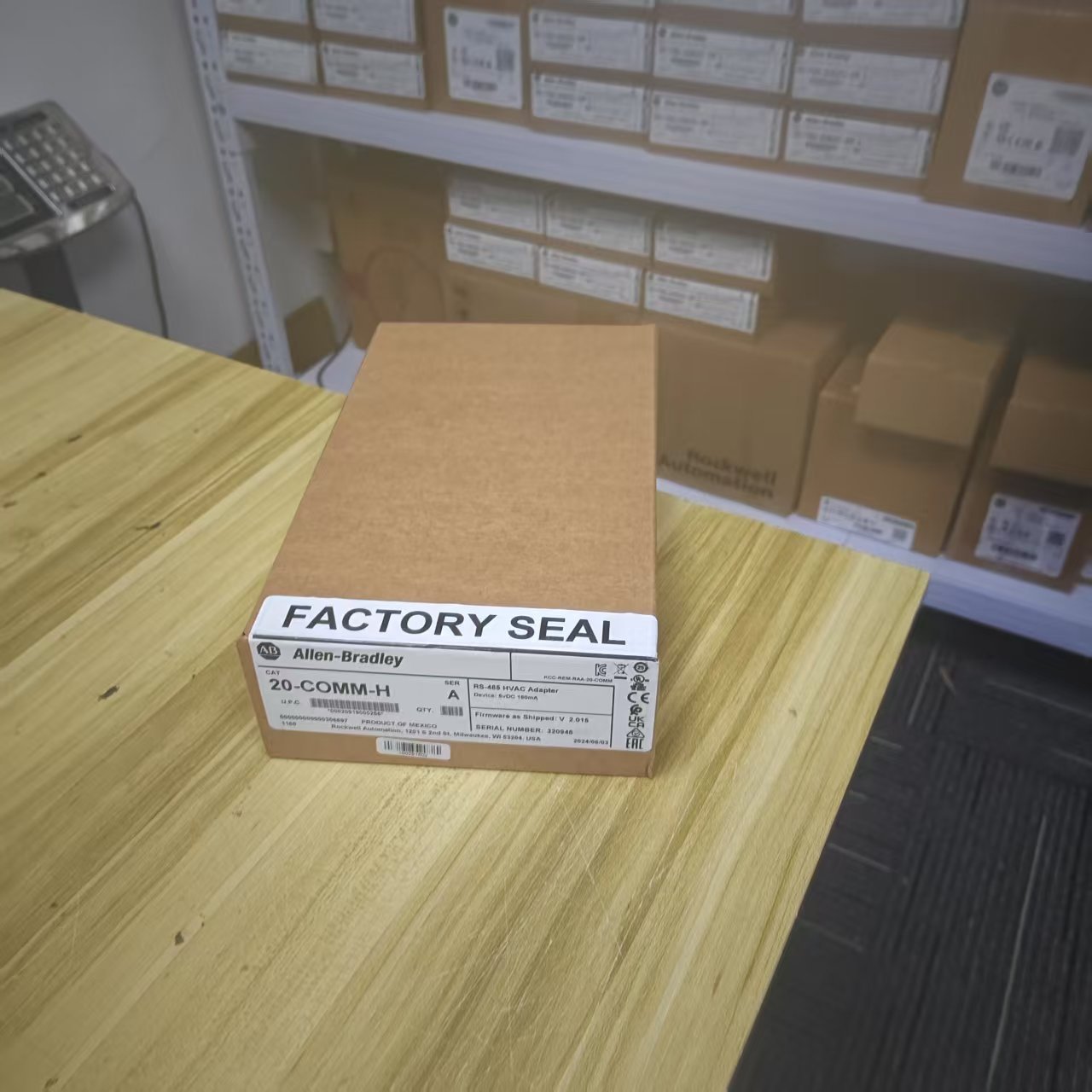 Allen Bradley 20-COMM-H Communication Adapter SER A 20COMMH Free Shipping