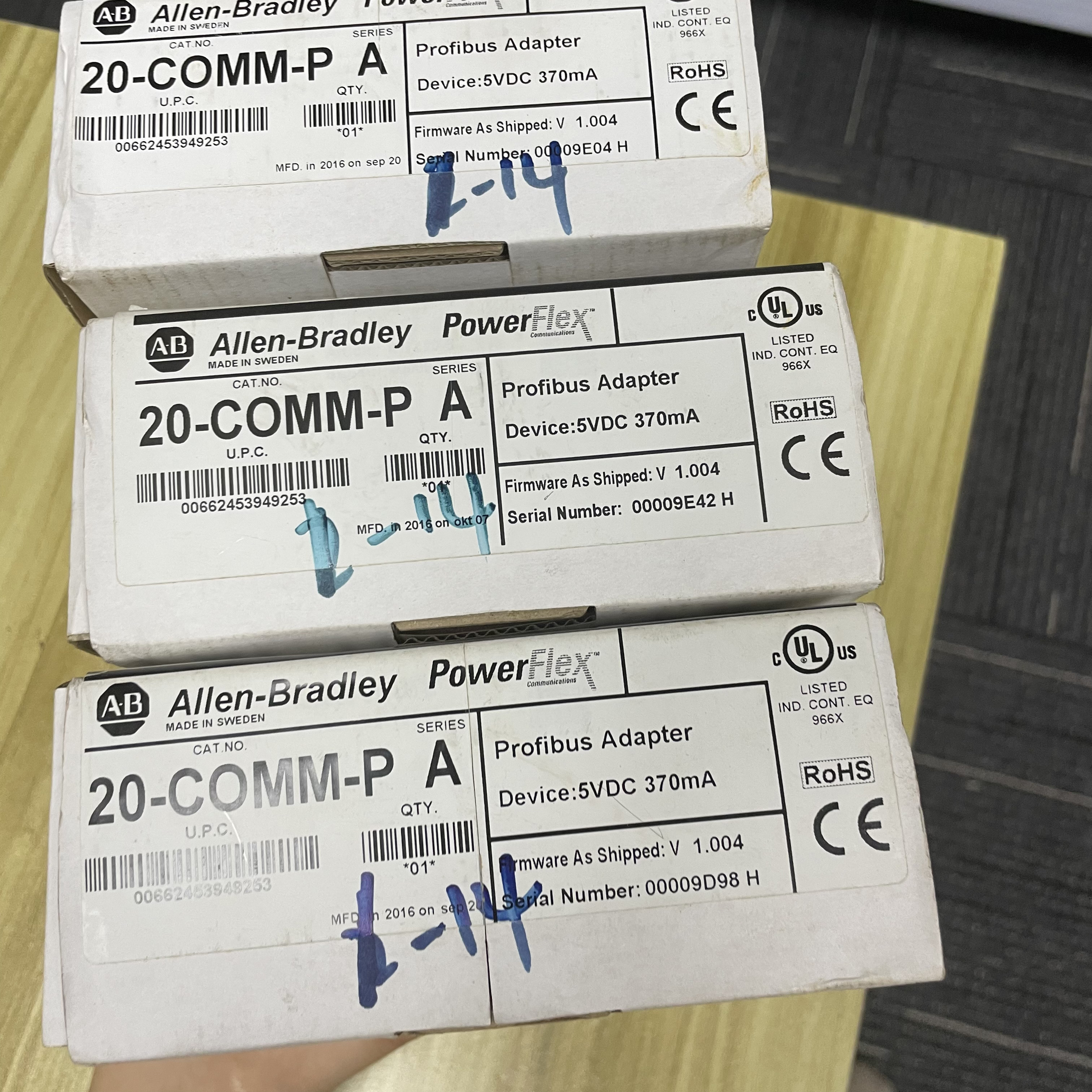 Allen Bradley 20-COMM-P Factory Sealed PowerFlex Profibus DP Communication Adapter 20COMMP
