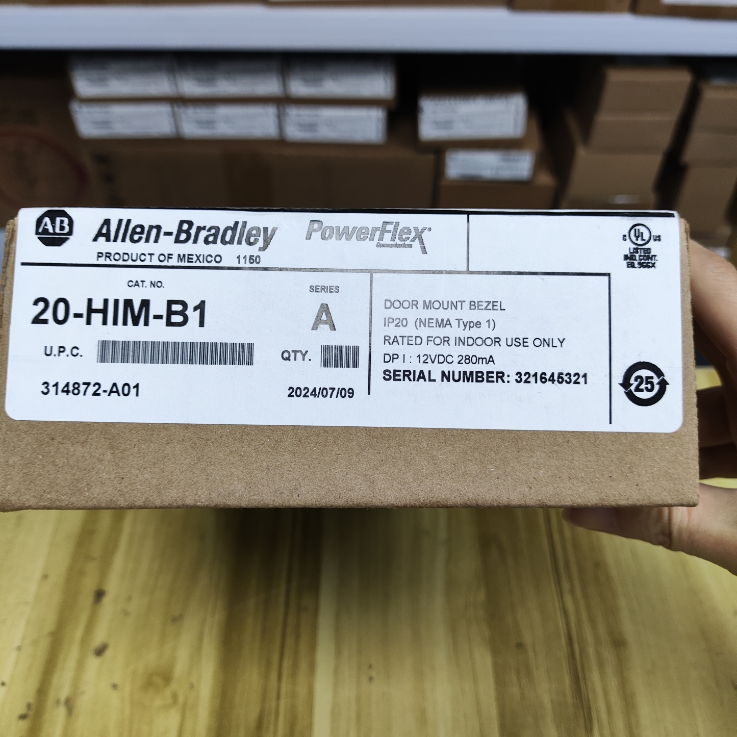 NEW Allen-Bradley 20-HIM-B1 PowerFlex Architecture Class HIM FREE SHIPPING