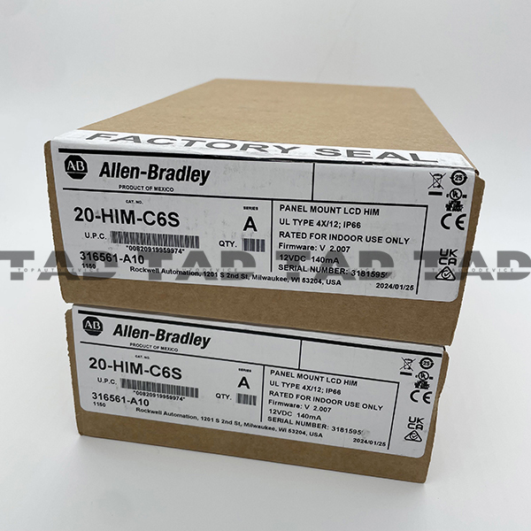 Allen-Bradley 20-HIM-C6S PFlex 20 IP66-UL NemaType 4X-12 20HIM-C6