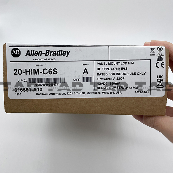 Allen-Bradley 20-HIM-C6S PFlex 20 IP66-UL NemaType 4X-12 20HIM-C6