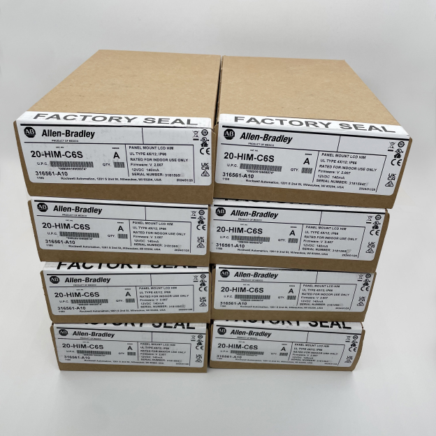 Allen Bradley 20-HIM-C6S Panel Mount LCD Motor Control 20HIMC6S Sealed