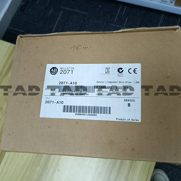 Allen-Bradley 2071-A10 Kinetix 3 1.0kW Component Servo Drive