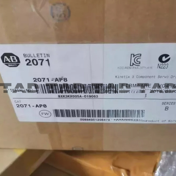 Allen-Bradley 2071-AP8 Kinetix 3 800W Component Servo Drive