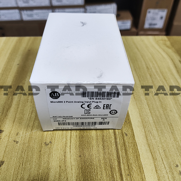 Allen-Bradley 2080-IF2 Micro800 2 Point Analog Input Plug-In