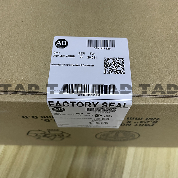Allen-Bradley 2080-L50E-48QBB Micro850 48 I/O ENet/IP Controller