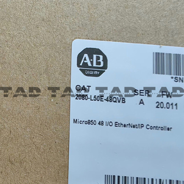 Allen-Bradley 2080-L50E-48QVB Micro850 48 I/O ENet/IP Controller