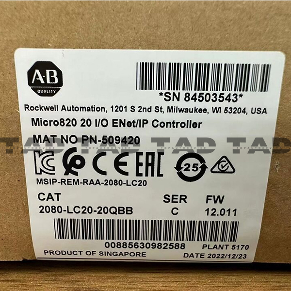 Allen-Bradley 2080-LC20-20QBB