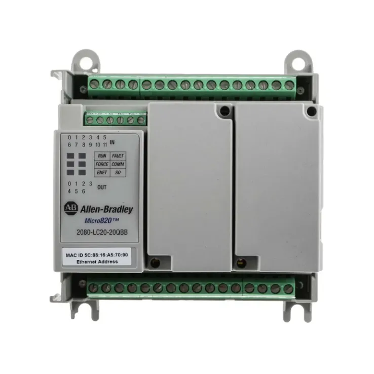 Allen-Bradley 2080-LC20-20QBB Micro820 20 I/O ENet/IP Controller