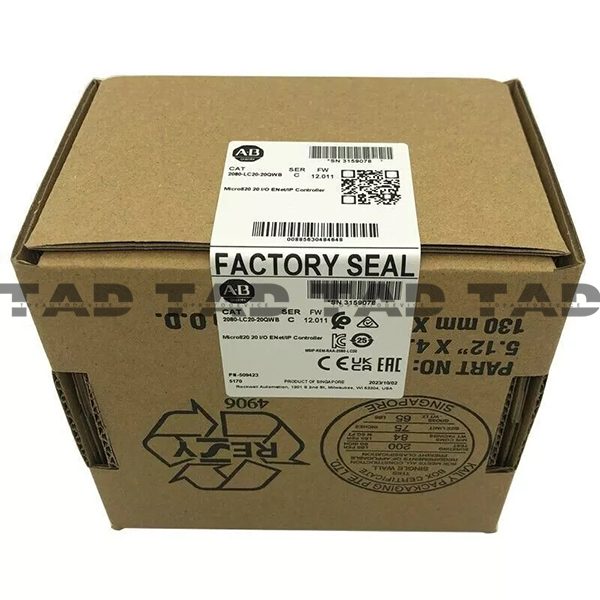 Allen-Bradley 2080-LC20-20QWB Micro820 20 I/O ENet/IP Controller
