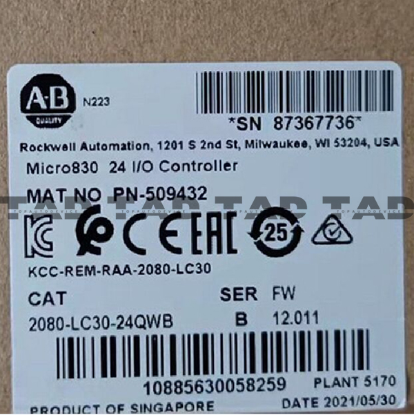 Allen-Bradley 2080-LC30-24QWB