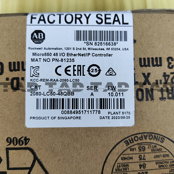 Allen-Bradley 2080-LC50-48QBB