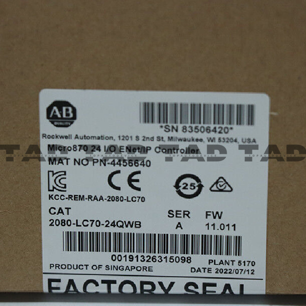 Allen-Bradley 2080-LC70-24QWB