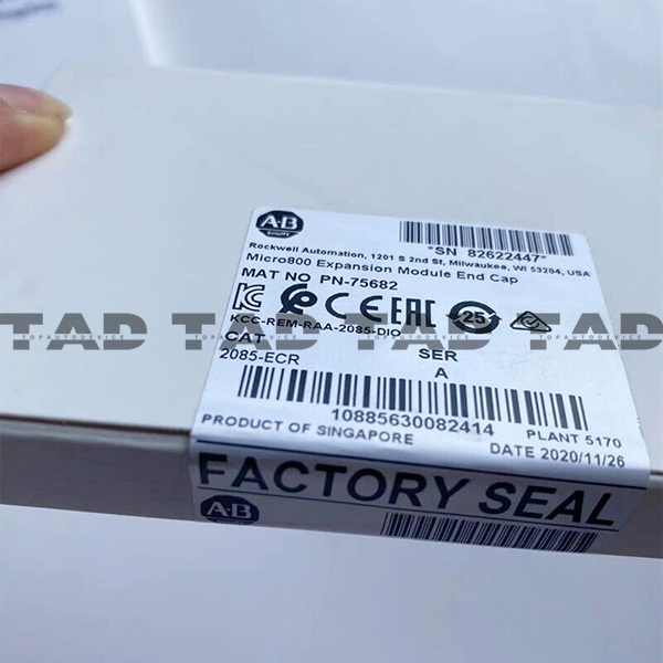 Allen-Bradley 2085-ECR Micro800 Expansion Module End Cap