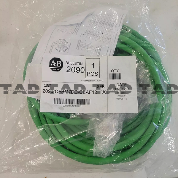 Allen-Bradley 2090-CFBM7DD-CEAF12 Kinetix 12m Flexible Cable