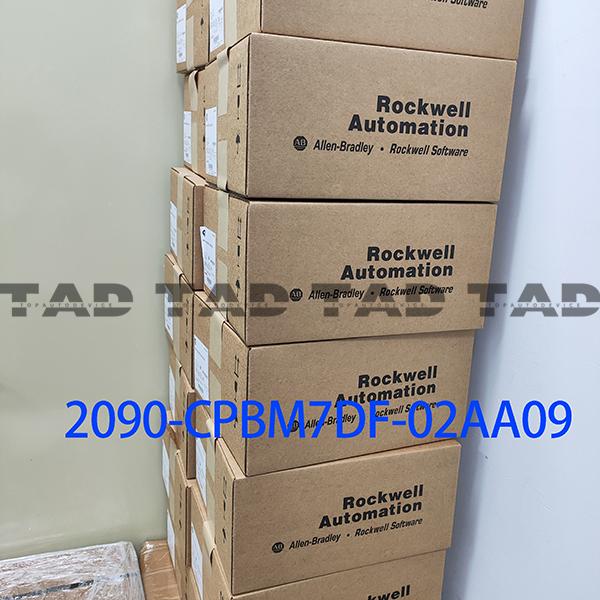 Allen-Bradley 2090-CPBM7DF-02AA09 9 m Length DIN Power and Brake Cable