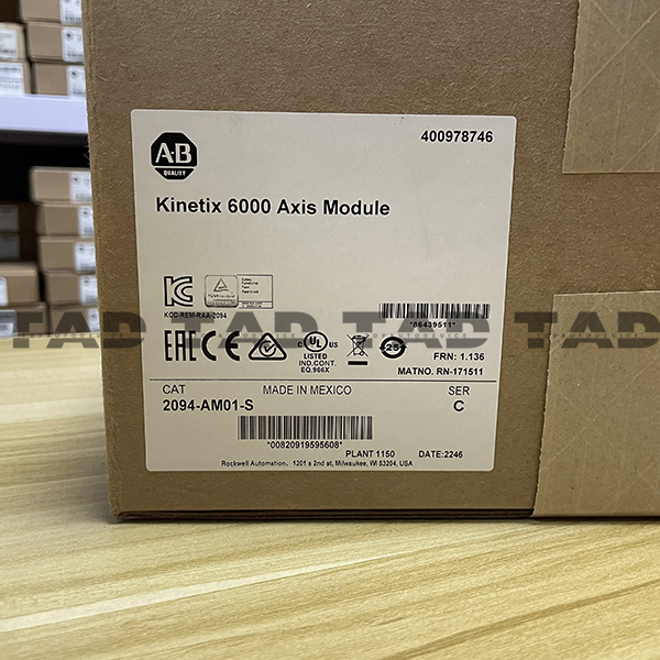 Allen-Bradley 2094-AM01-S Kinetix 6000 Axis Module