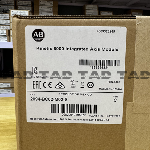 Allen-Bradley 2094-BC02-M02-S Kinetix 6000 Integrated Axis Module