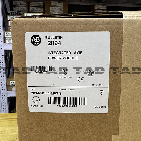 Allen-Bradley 2094-BC04-M03-S Kinetix 6000 Integrated Axis Module