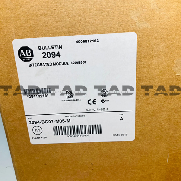 Allen-Bradley 2094-BC07-M05-M Kinetix 6200/6500 Integrated Module