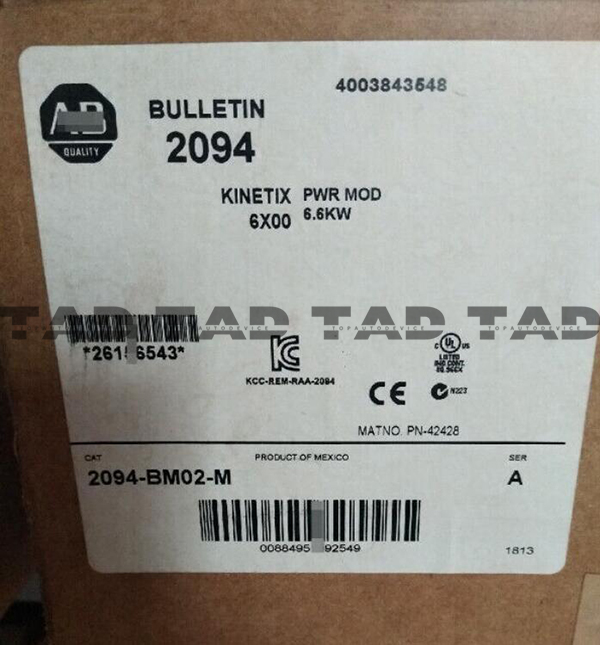 Allen-Bradley 2094-BM02-M Kinetix 6200/6500 Axis Module