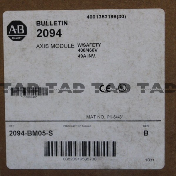 Allen-Bradley 2094-BM05-S Kinetix 6000 Axis Module