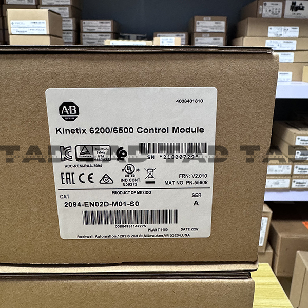 Allen-Bradley  2094-EN02D-M01-S0 Kinetix 6200/6500 Control Module