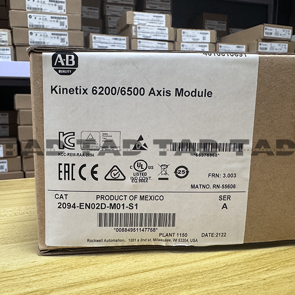 Allen-Bradley 2094-EN02D-M01-S1 Kinetix 6200/6500 Control Module